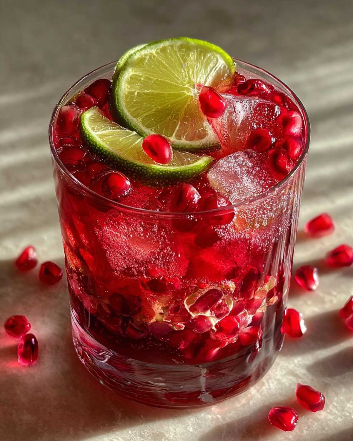 Sparkling Pomegranate Party Punch - detail 3