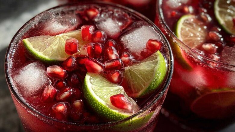 Sparkling Pomegranate Party Punch