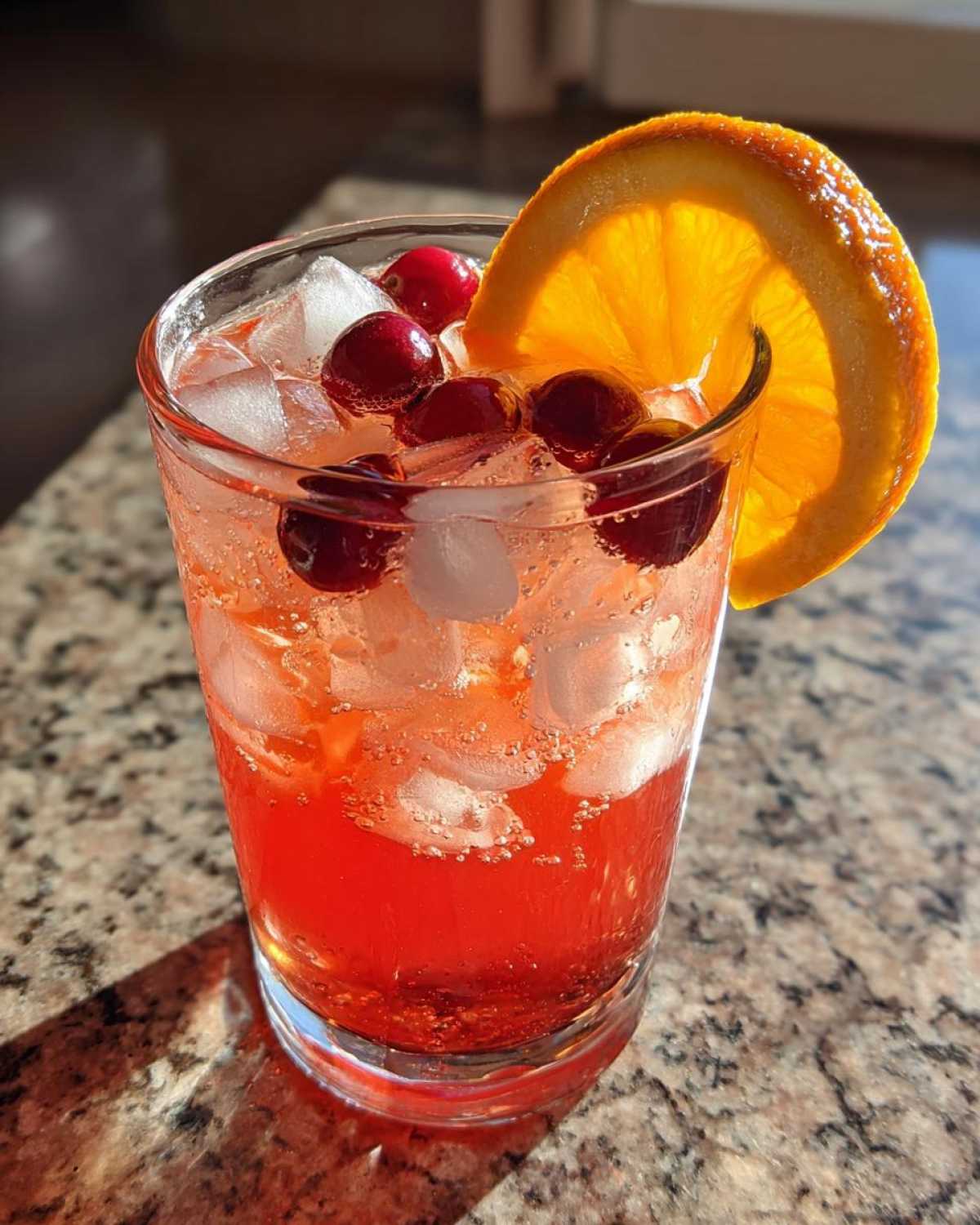 Spiced Cranberry Orange Mocktail - detail 4