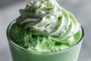 St. Patrick's Day Shamrock Shake Smoothie