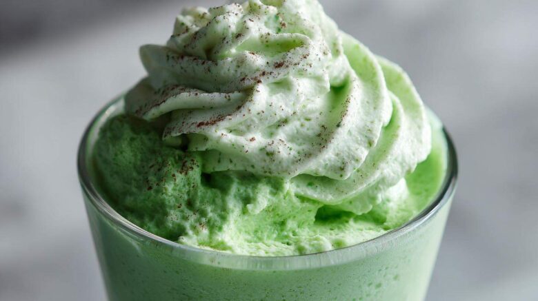 St. Patrick's Day Shamrock Shake Smoothie