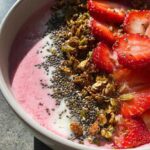 Strawberry Cheesecake Smoothie Bowl