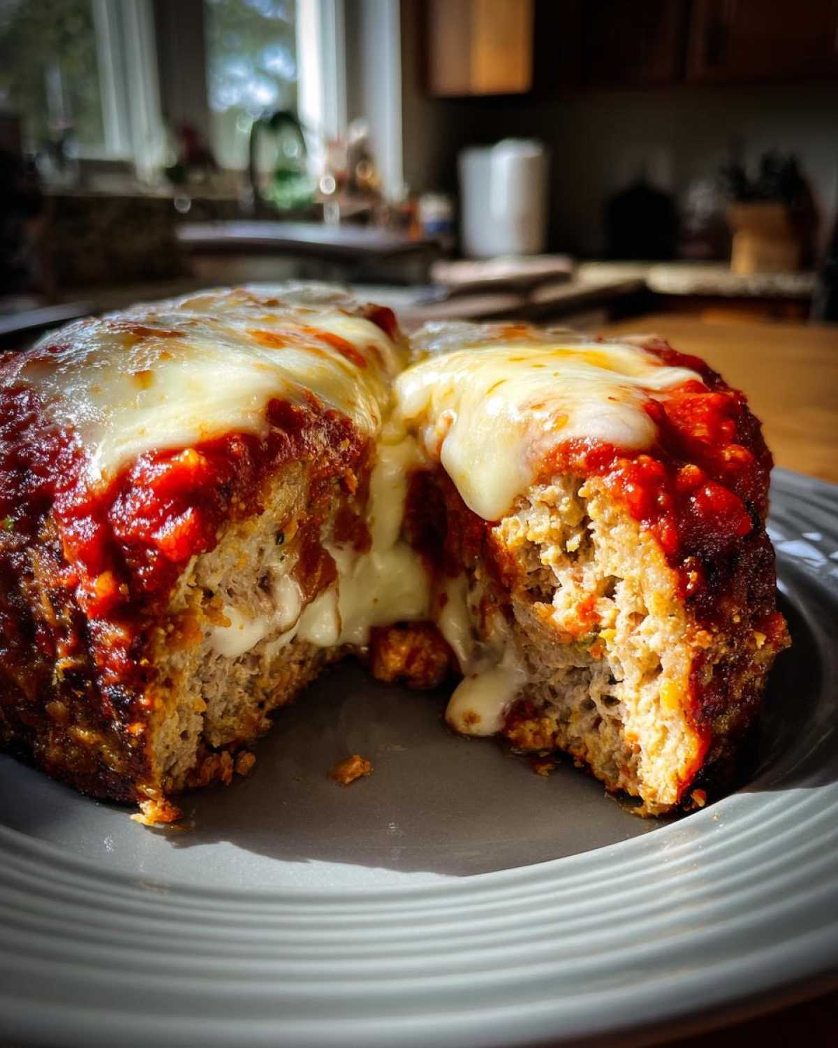 Stuffed Chicken Parmesan Meatloaf - detail 3