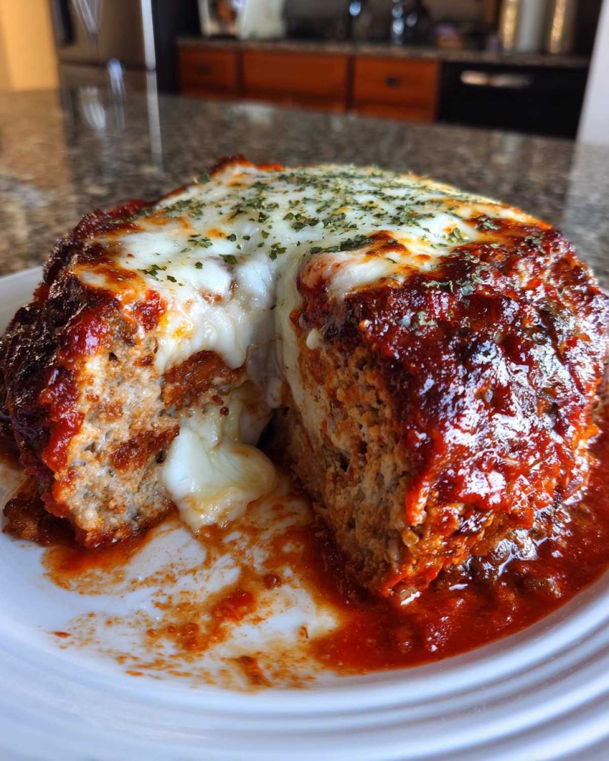 Stuffed Chicken Parmesan Meatloaf - detail 4