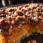 Sweet Potato Casserole with Crunchy Twist