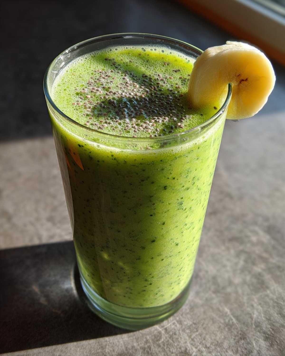 Tropical Green Detox Smoothie - detail 3