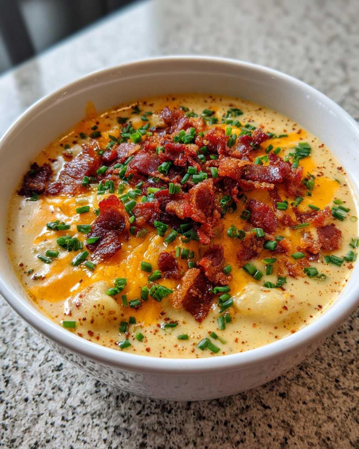 Ultimate Loaded Baked Potato Soup - detail 4