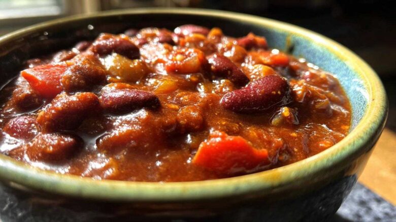 Vegetarian Chili with Secret Umami Boost
