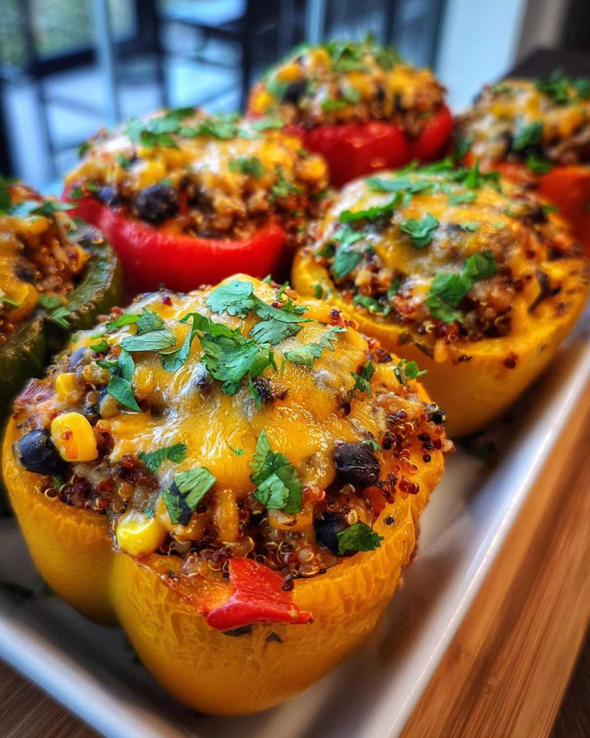 Veggie-Packed Stuffed Bell Peppers - detail 2