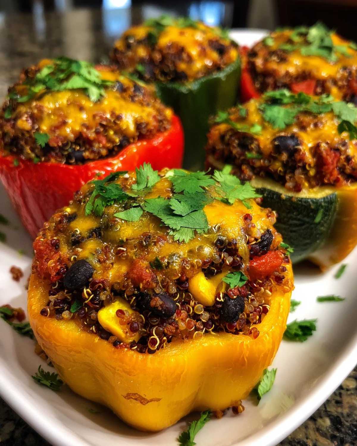 Veggie-Packed Stuffed Bell Peppers - detail 3