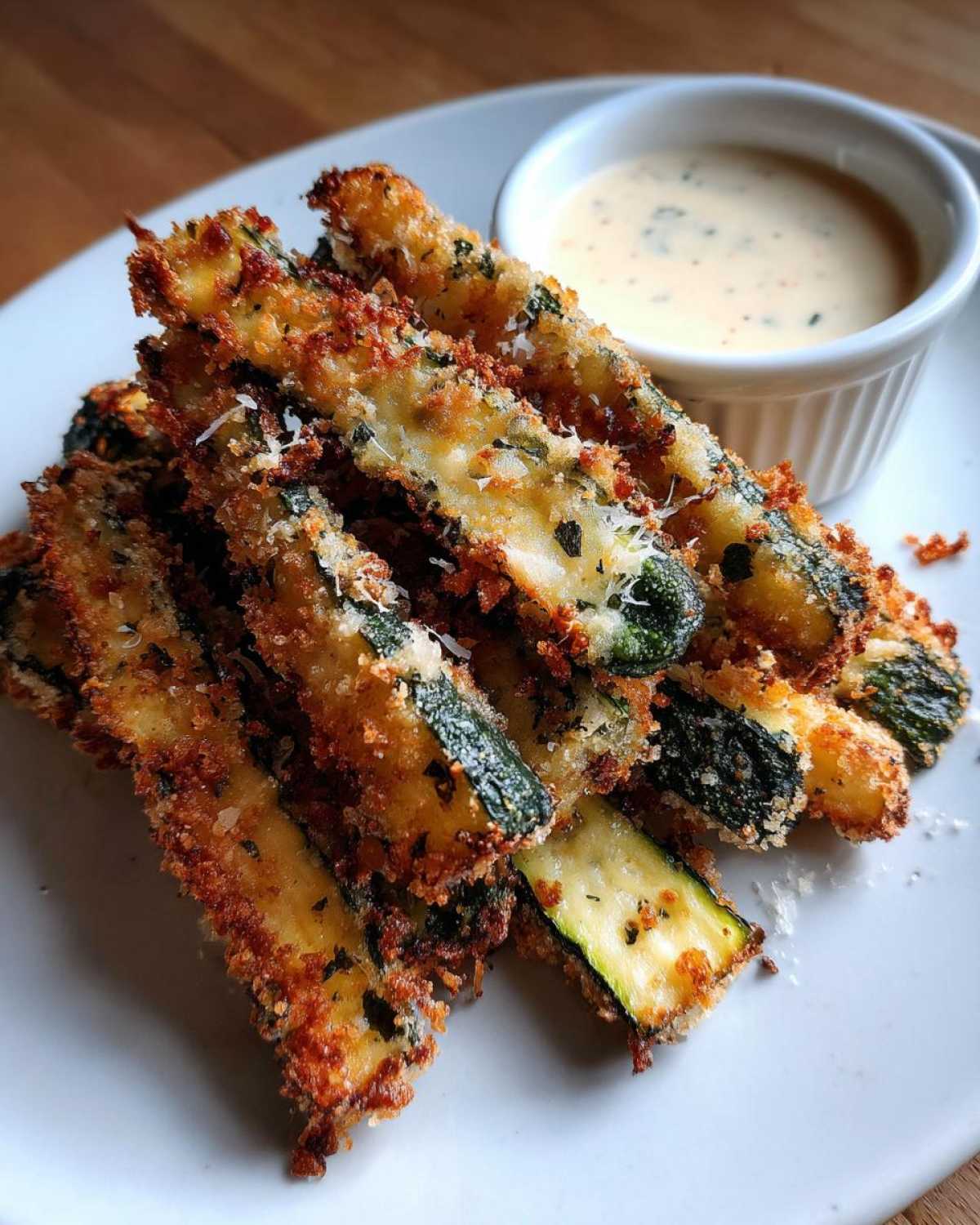 Zucchini Fries with Garlic Aioli - detail 1