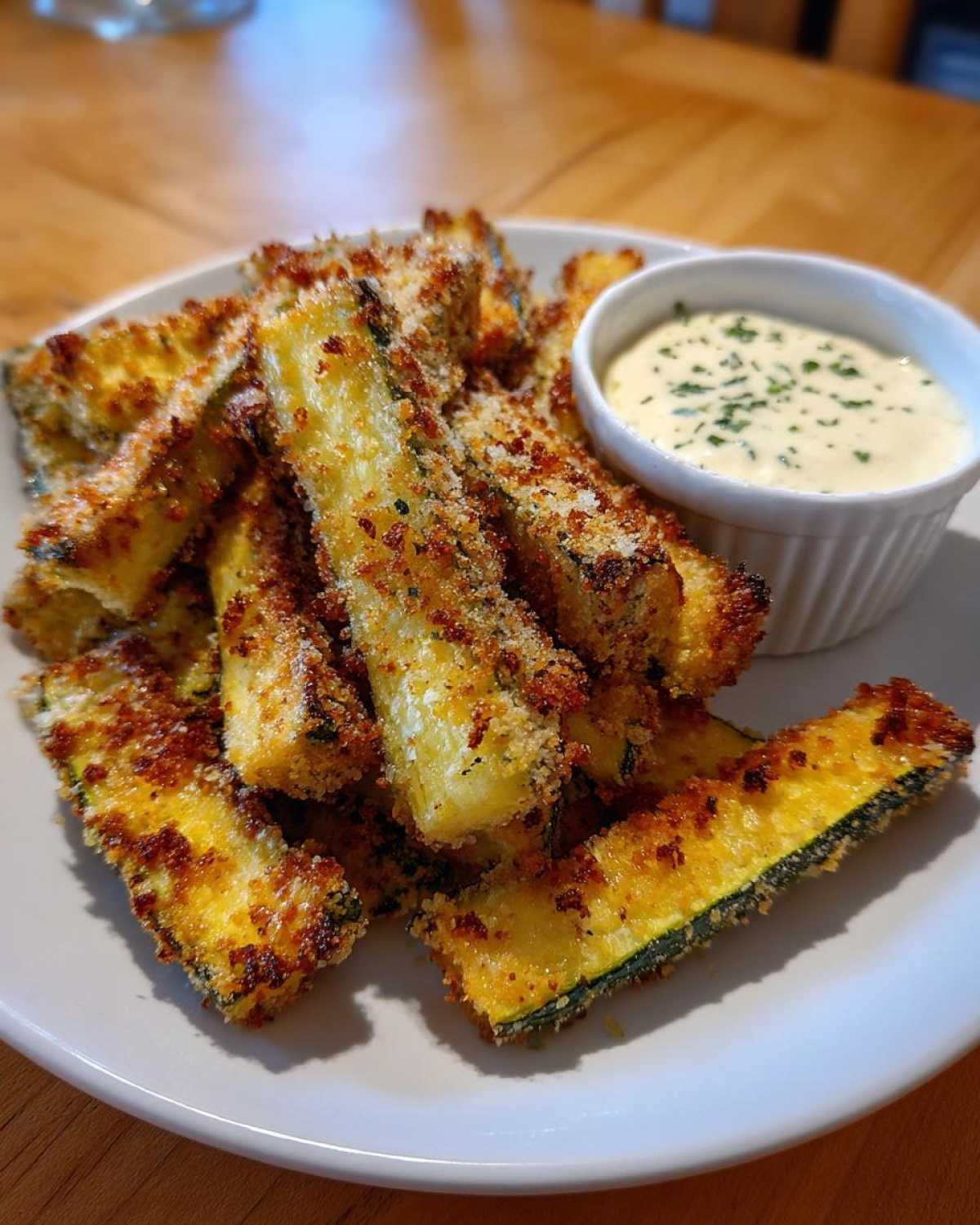 Zucchini Fries with Garlic Aioli - detail 3