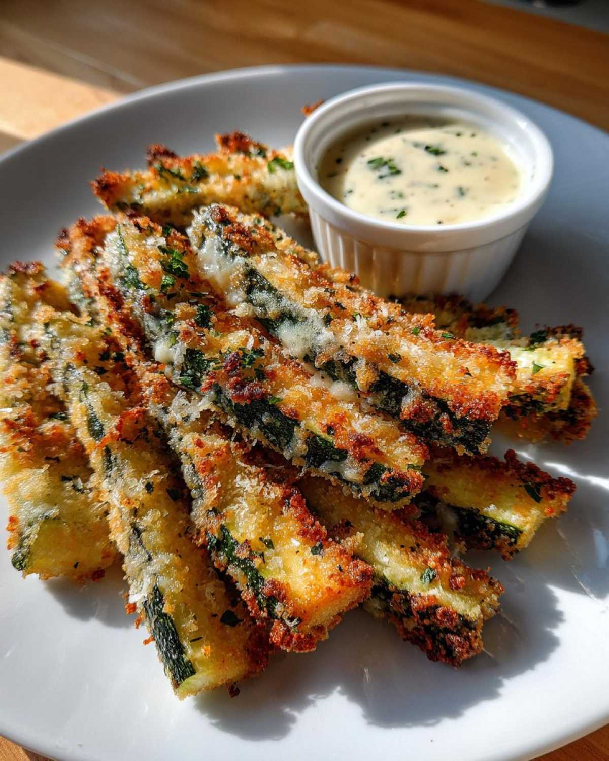 Zucchini Fries with Garlic Aioli - detail 4