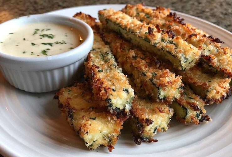 Zucchini Fries with Garlic Aioli