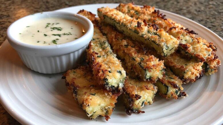 Zucchini Fries with Garlic Aioli