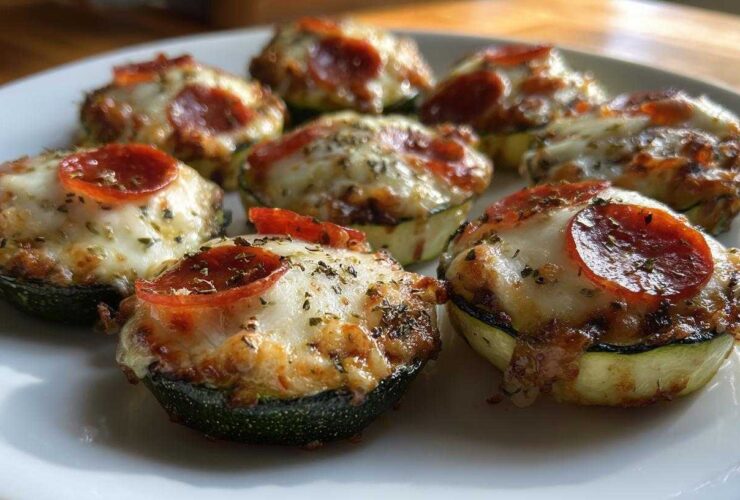 Zucchini Pizza Bites for Low-Carb Cravings