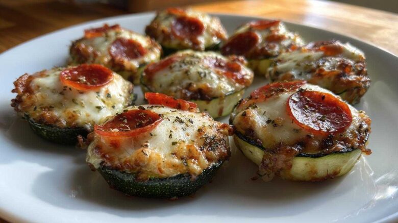 Zucchini Pizza Bites for Low-Carb Cravings