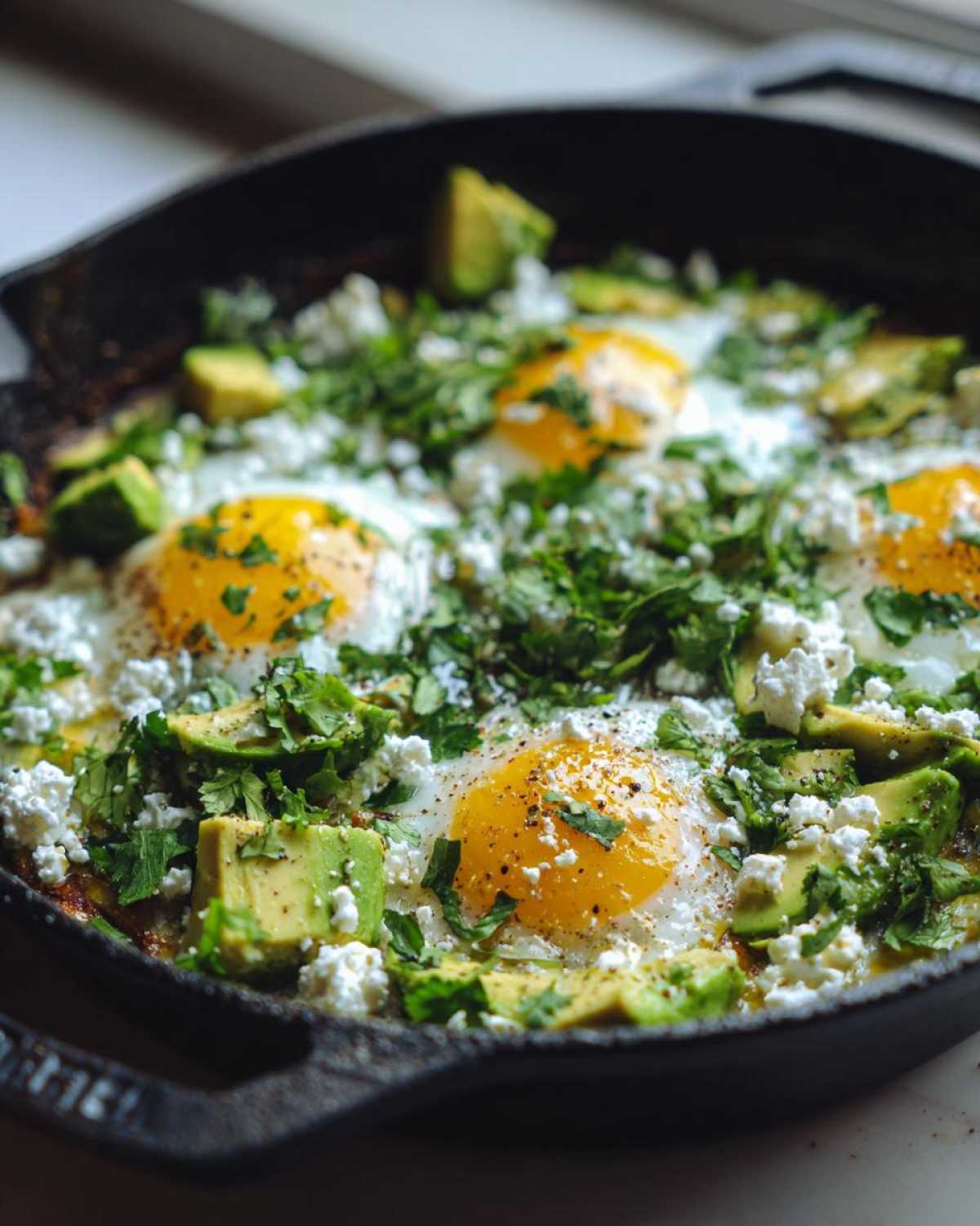 Avocado Feta Egg Skillet - detail 3