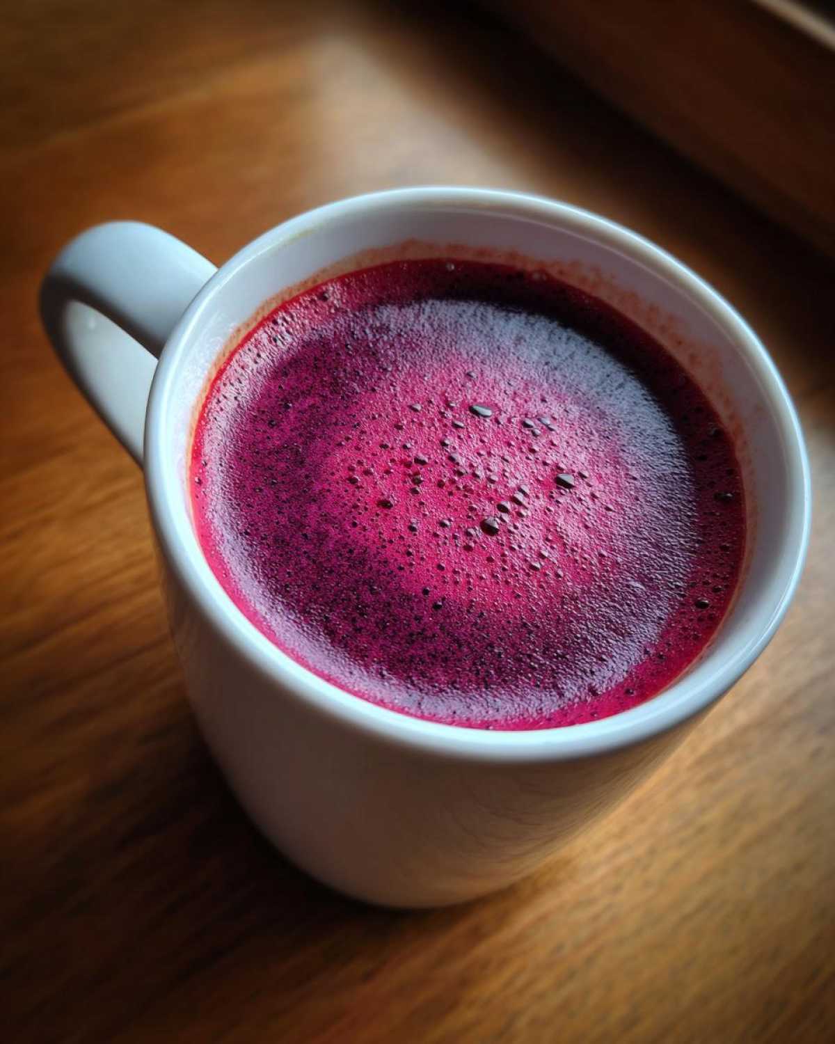 Beetroot Hot Cocoa - detail 1