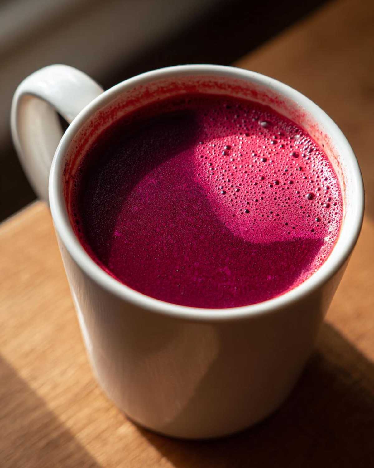 Beetroot Hot Cocoa - detail 2