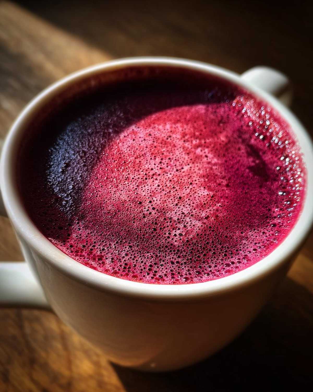 Beetroot Hot Cocoa - detail 3