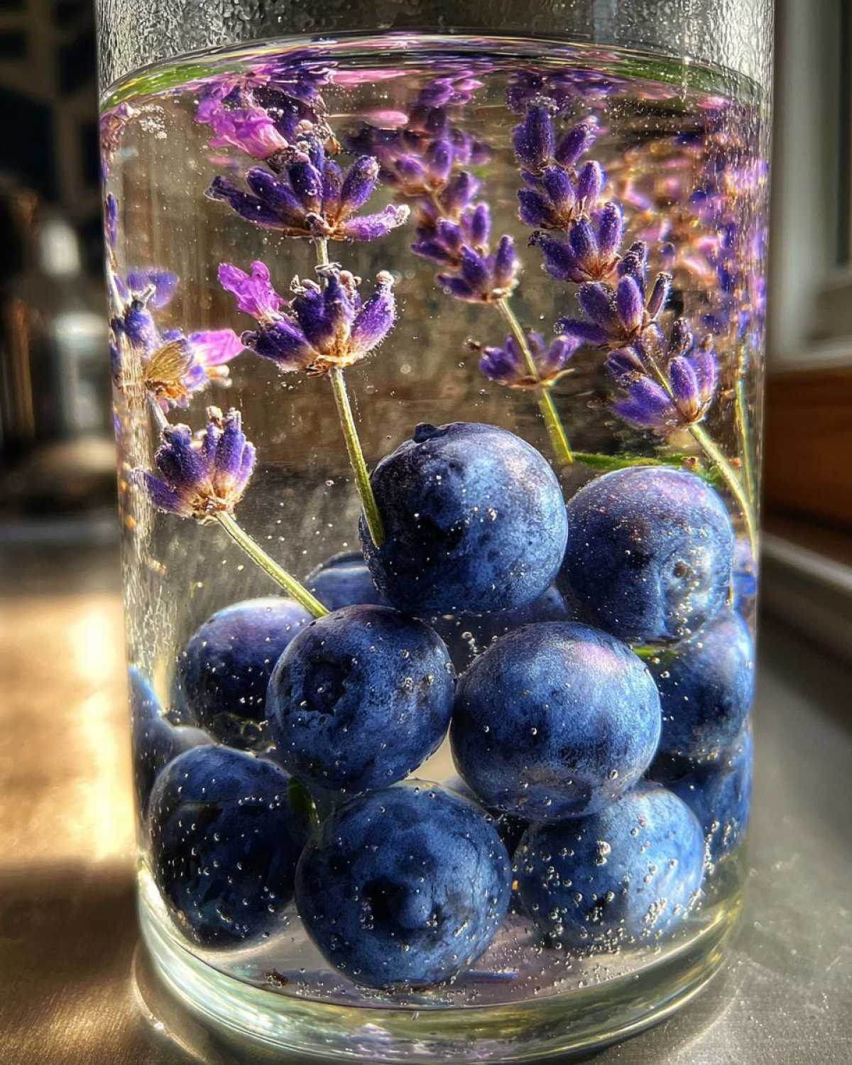 Blueberry Lavender Detox Water - detail 1