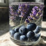 Blueberry Lavender Detox Water