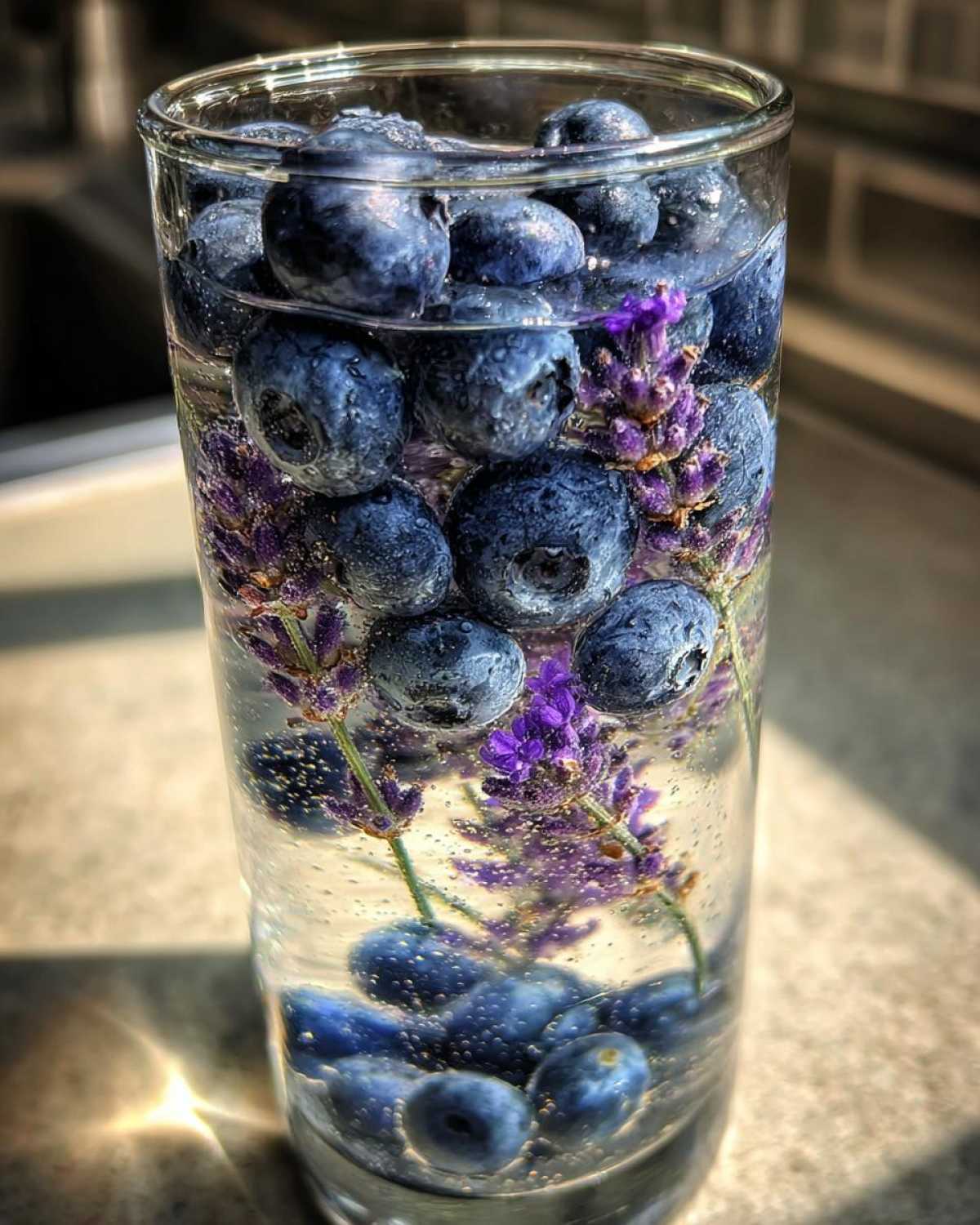 Blueberry Lavender Detox Water - detail 4