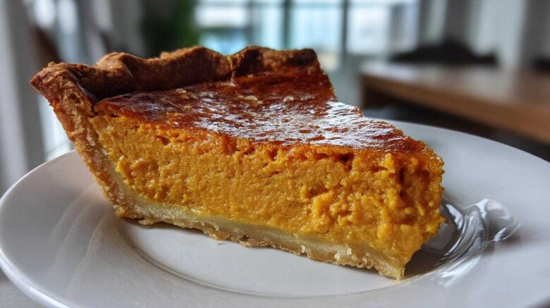 Bourbon Maple Sweet Potato Pie