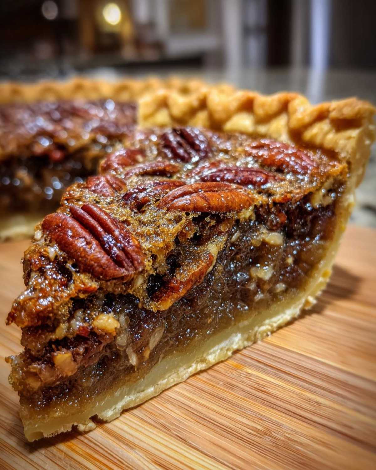 Brown Butter Bourbon Pecan Pie - detail 1