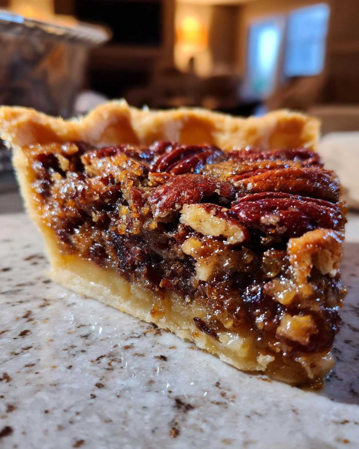 Brown Butter Bourbon Pecan Pie - detail 2