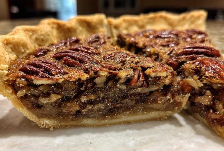 Brown Butter Bourbon Pecan Pie