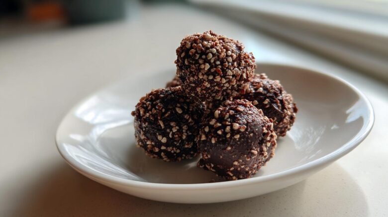 Brown Butter Pretzel Truffles