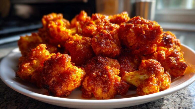 Buffalo Cauliflower Bites