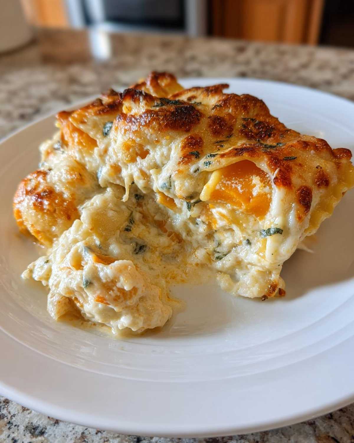 Butternut Squash & Sage Ravioli Bake - detail 3