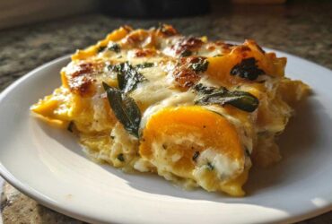 Butternut Squash & Sage Ravioli Bake