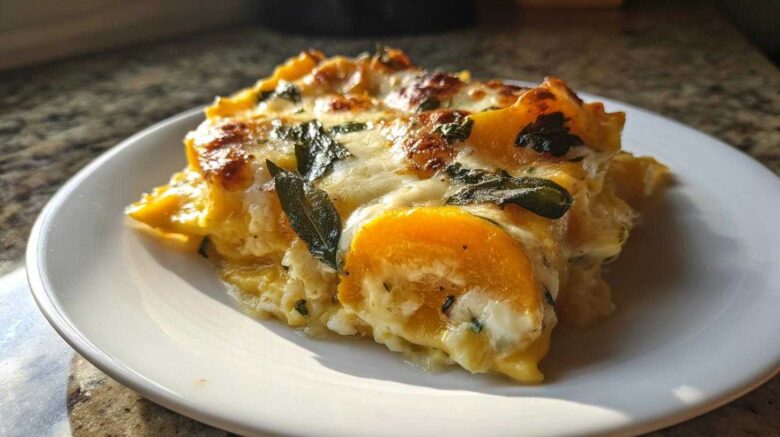 Butternut Squash & Sage Ravioli Bake