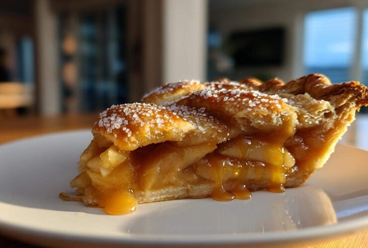Caramel Apple Cider Pie