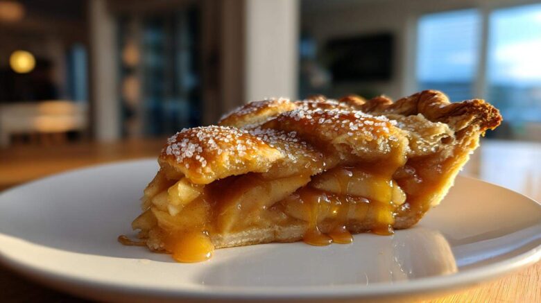 Caramel Apple Cider Pie