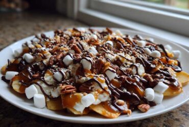 Caramel Apple Nachos