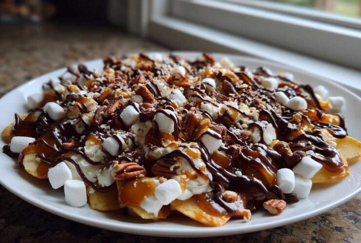 Caramel Apple Nachos