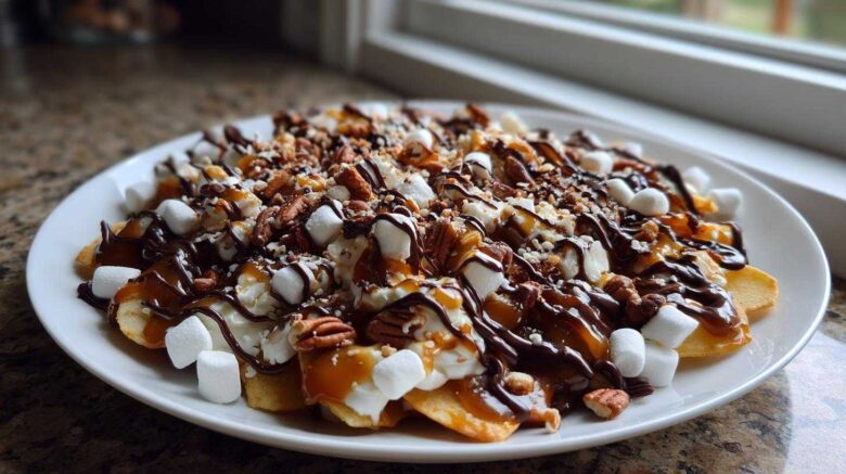 Caramel Apple Nachos