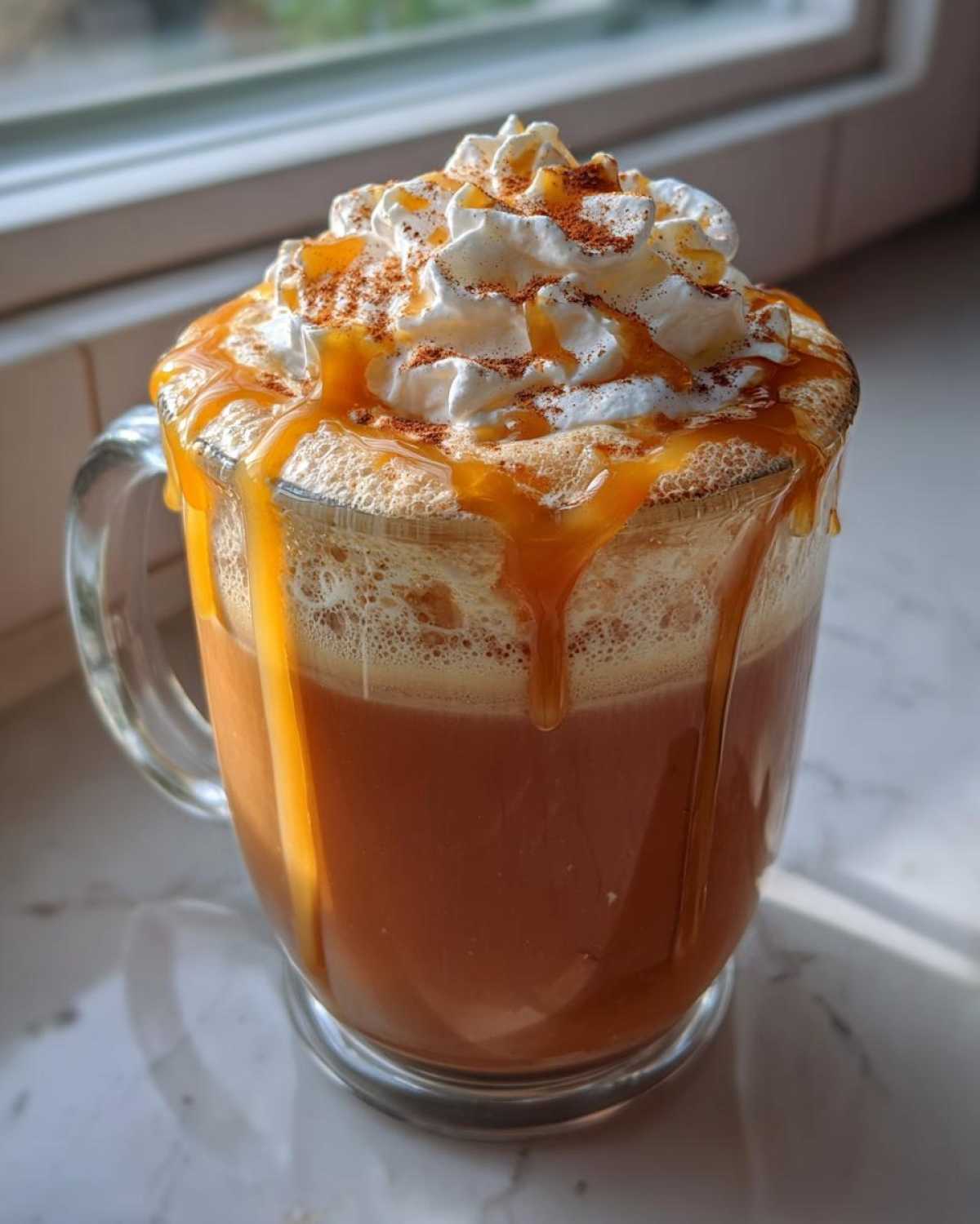 Caramel Pumpkin Spice Latte - detail 1