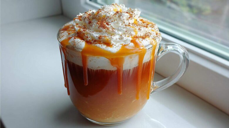 Caramel Pumpkin Spice Latte