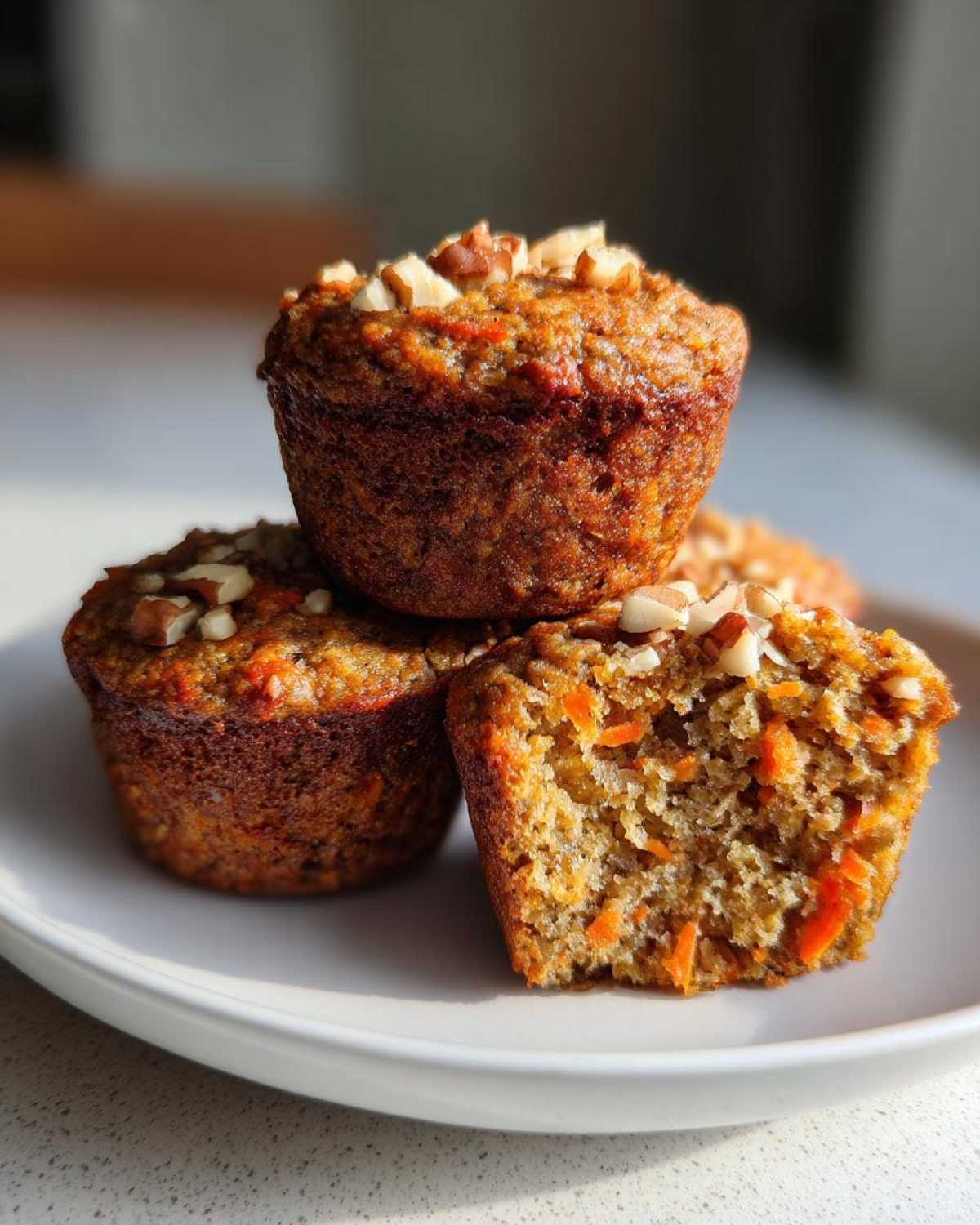 Carrot Cake Protein Muffins - detail 1