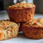 Carrot Cake Protein Muffins