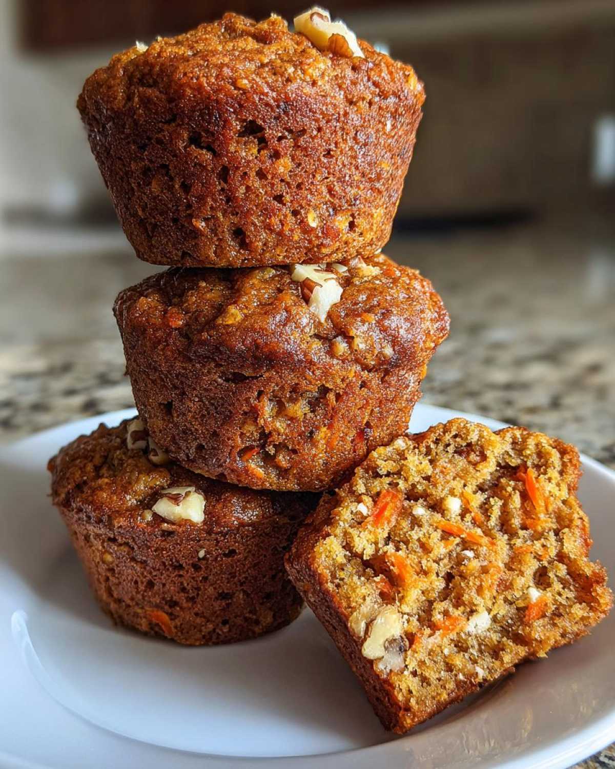 Carrot Cake Protein Muffins - detail 2