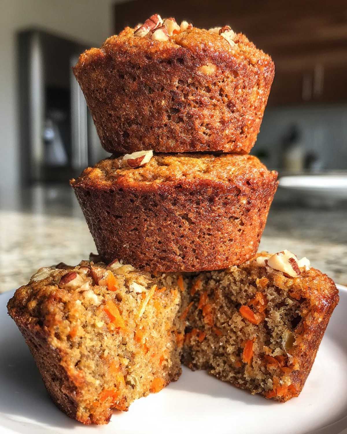 Carrot Cake Protein Muffins - detail 3
