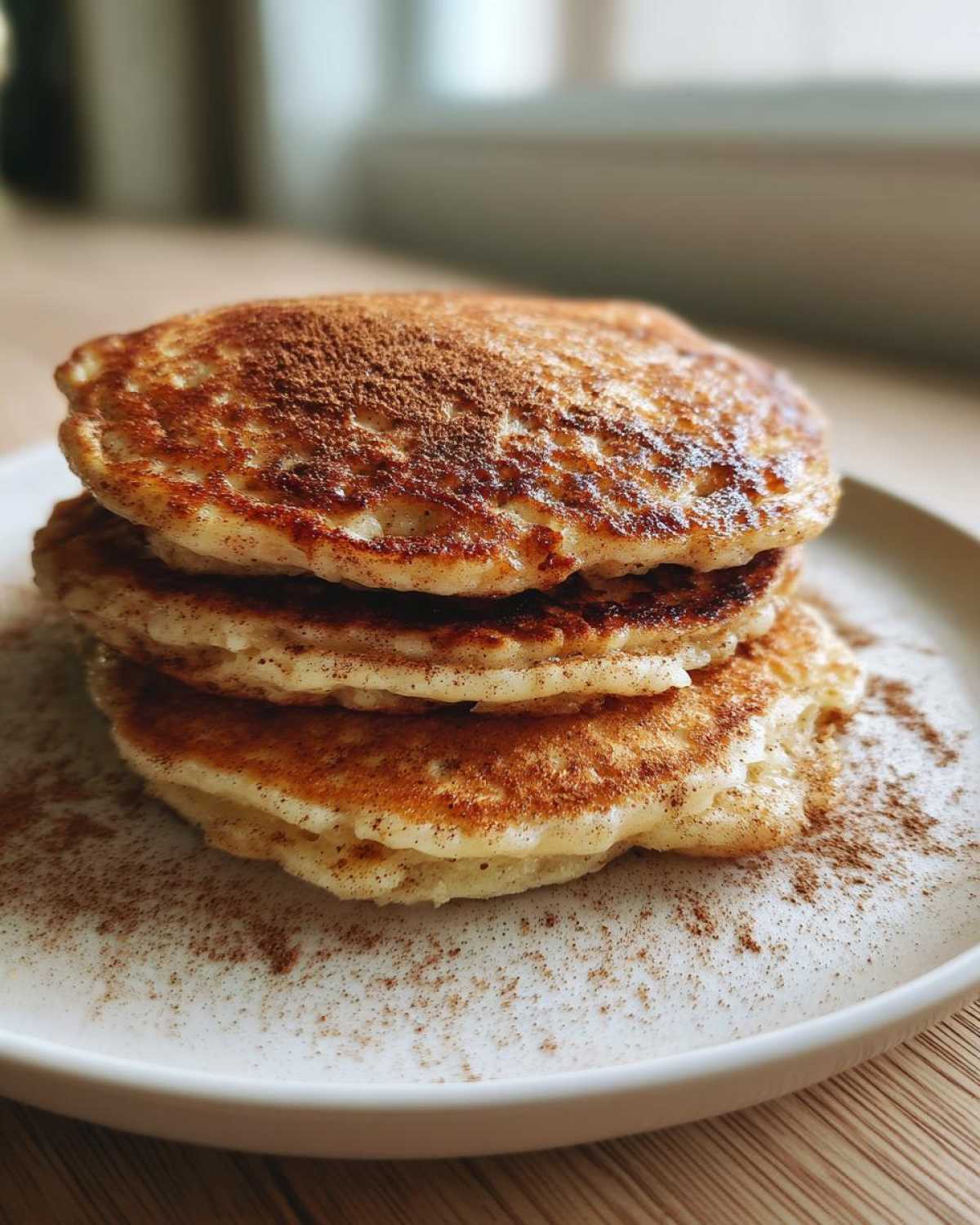 Chai Latte Protein Pancakes - detail 2
