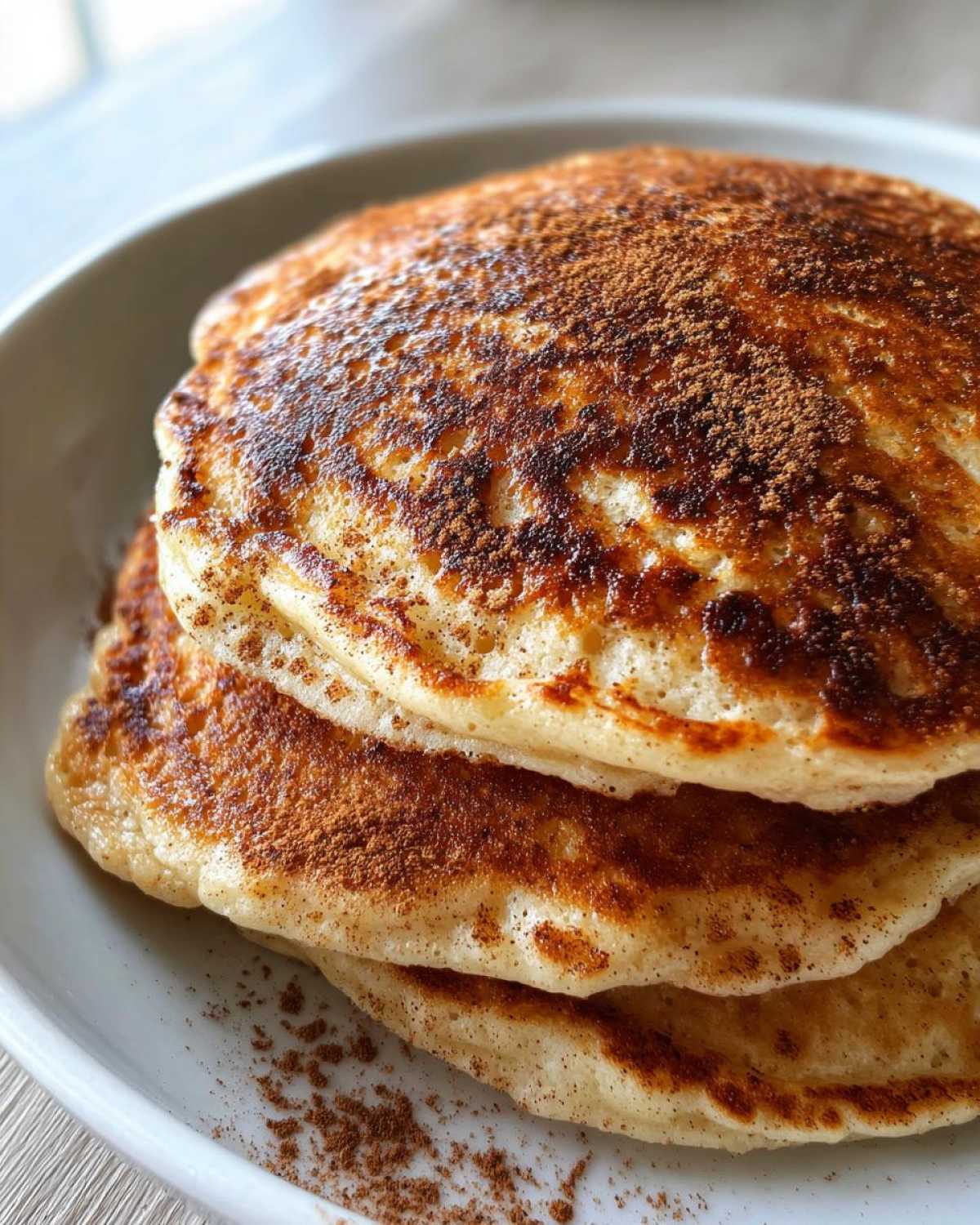 Chai Latte Protein Pancakes - detail 3